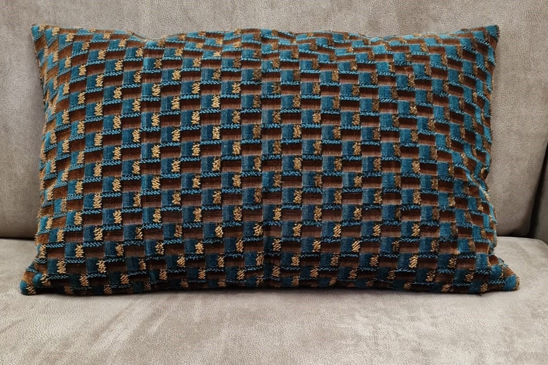 Cuscino Geometrico A Rilievo 40x60