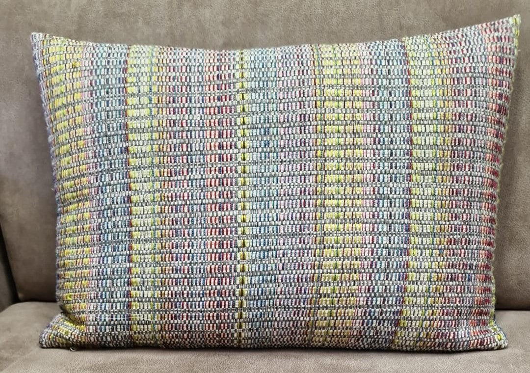 Cuscino Multicolor A Righe 40x60