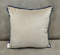 Cuscino Reevèr Velluto Champagne 45x45