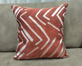 Cuscino Contemporaneo Chic 50x50 Terracotta/Ruggine