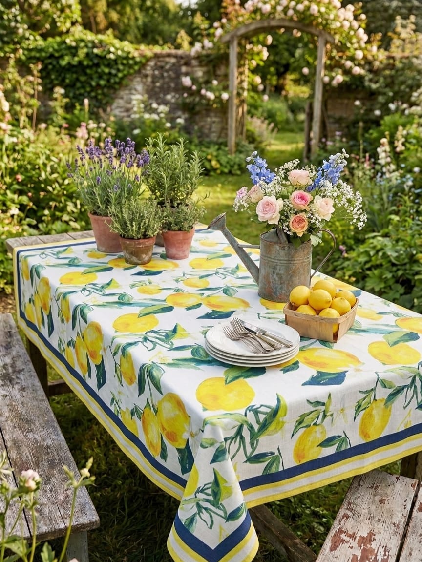 Tovaglia Limoni Casa Anversa mis. 150x320