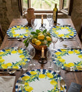 Set 2 pz. Sottopiatto Casa Anversa Rivestito Limoni Diam.36