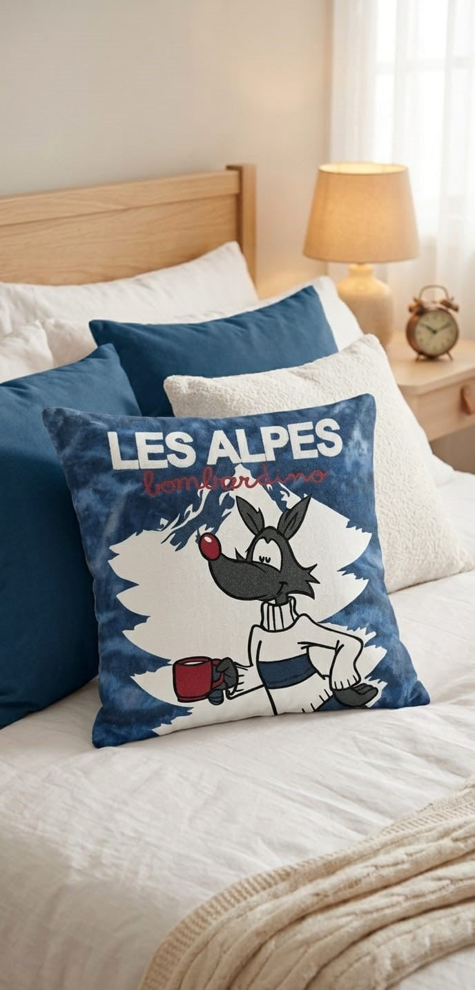 Foderina Cuscino Velluto Happy People Friends-Love 42x42 SENZA IMBOTTITURA